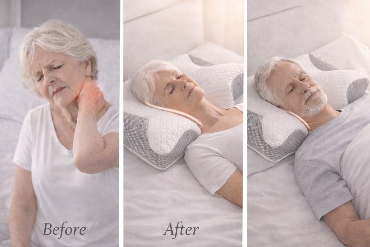 Medivia Sleep Align™ – Ergonomic Cervical Support Pillow